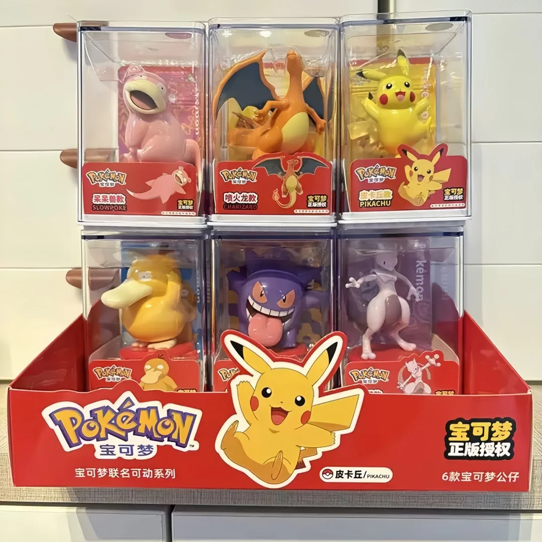 Model Kit Figure - Pokemon Modellbausatz Anime-Charaktere Figuren Gengar Pikachu