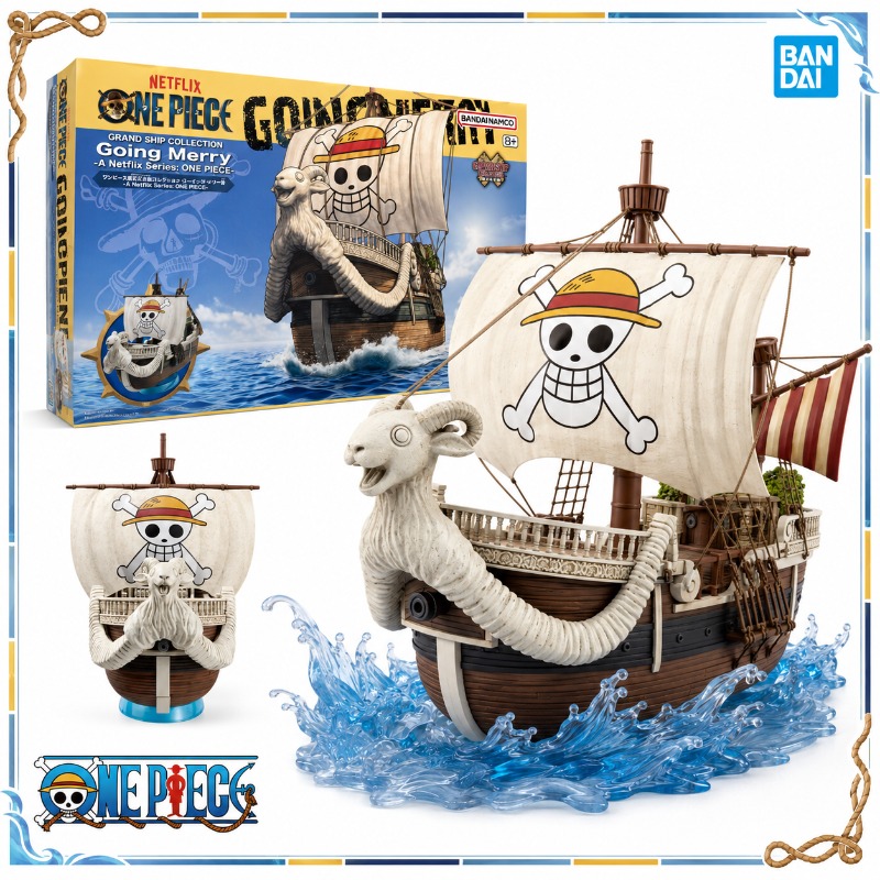 Model Kit One Piece Ship - Bandai Original One Piece Netflix-Serie Grand
