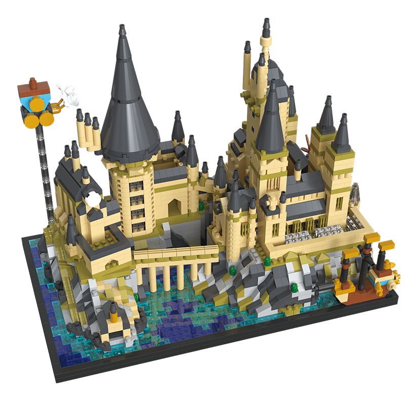 Model Kit Harry Potter - Neue Stein Magie Burg Kreative Harrys