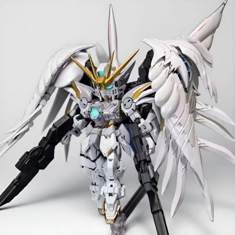 Model Kit Zeus - Mgsd Wing Zero Ew Schneewittchen-Version Engelsflügel-Mech