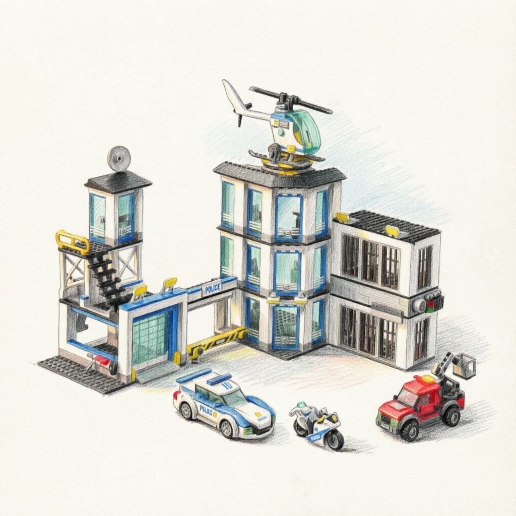 Spezialpolizeistation Militärg – Lego Set City Bewertung und Preis