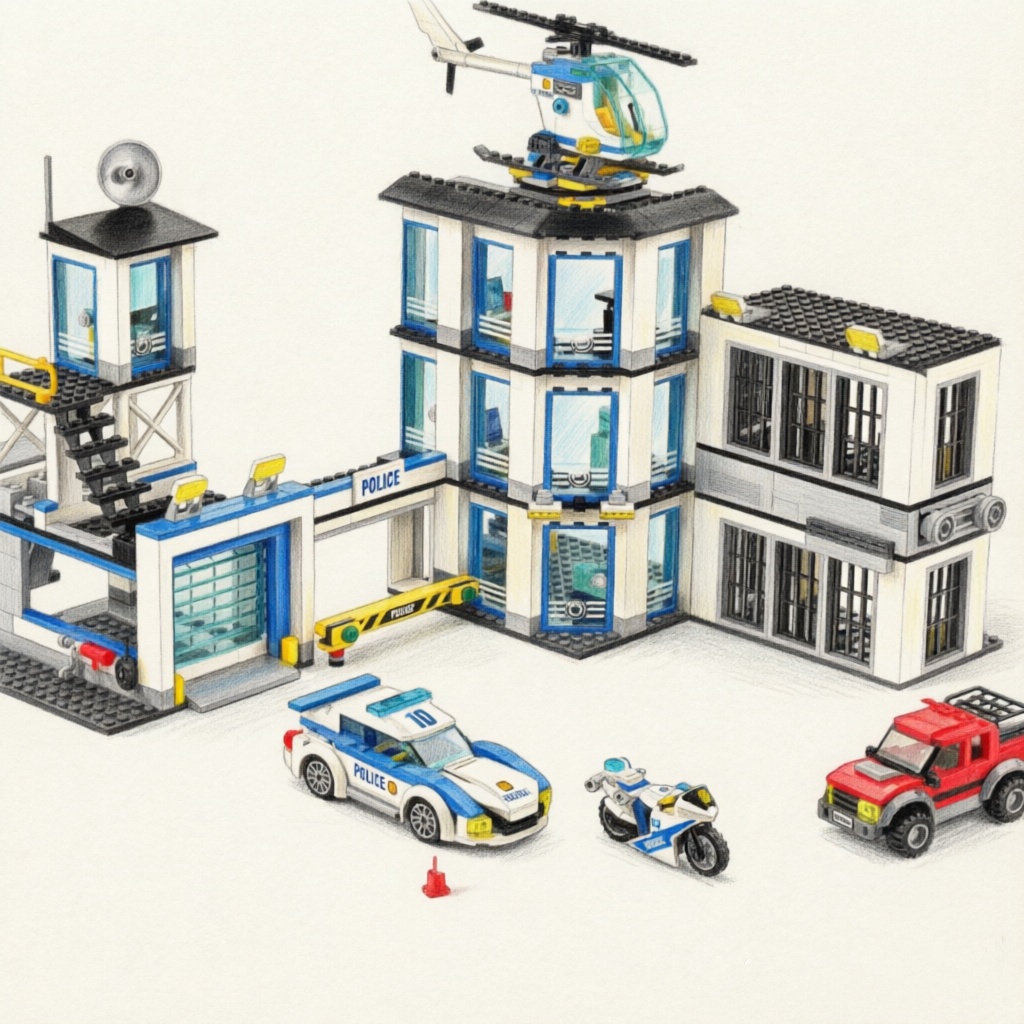 Spezialpolizeistation Militärg – Lego Set City Bewertung und Preis