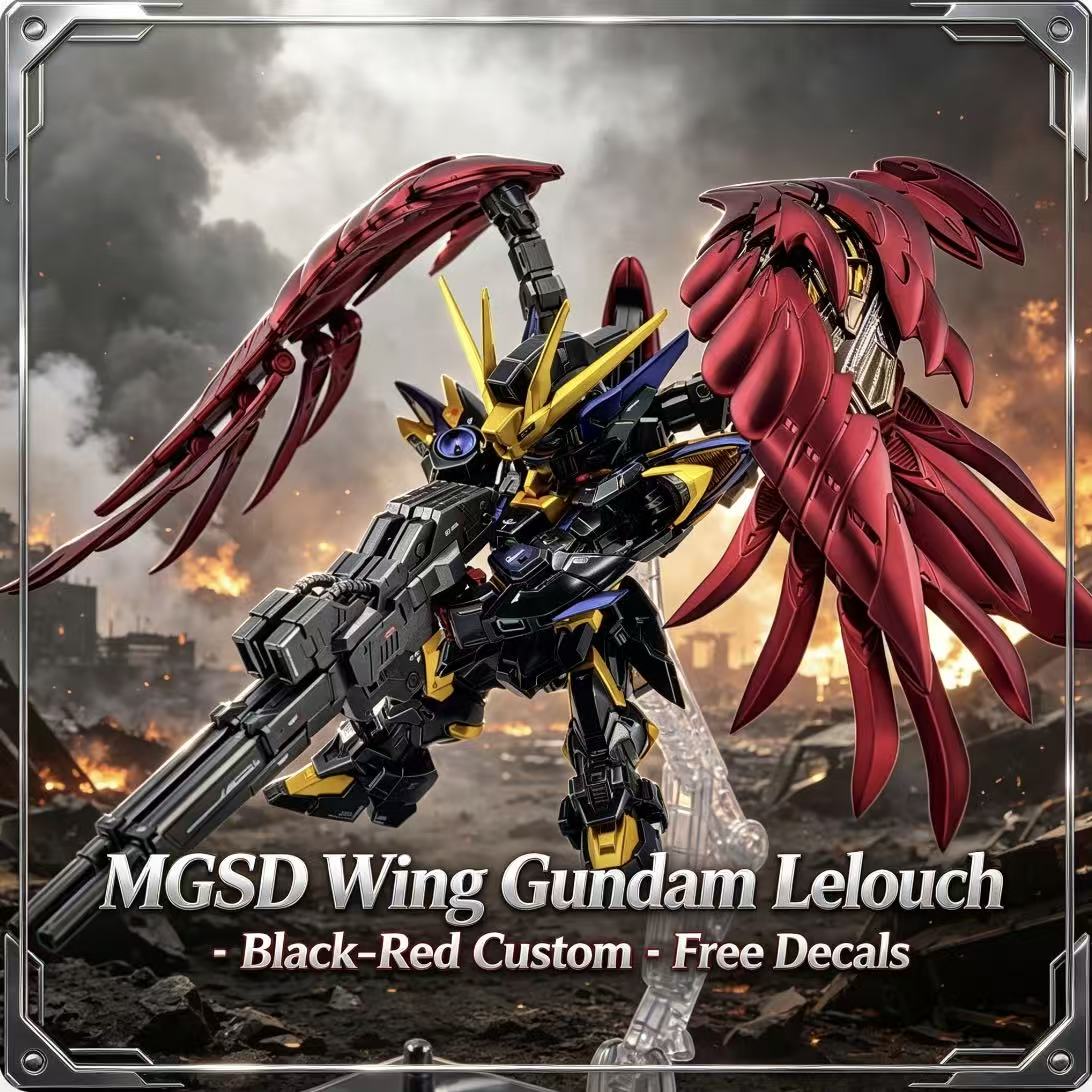 MGSD Wing Lelouch Farbschema,  – Model Kit Zeus Bewertung und Preis