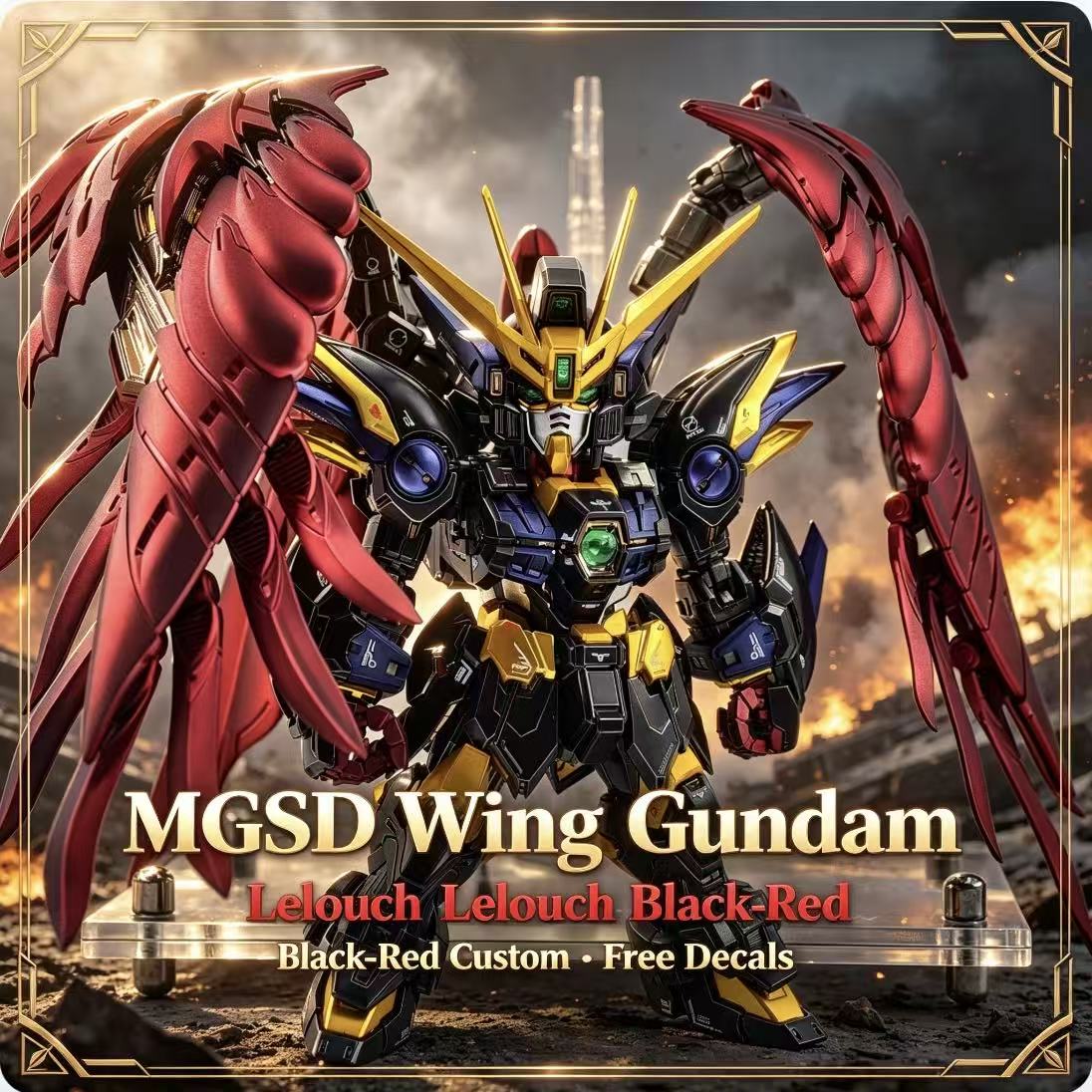 MGSD Wing Lelouch Farbschema,  – Model Kit Zeus Bewertung und Preis