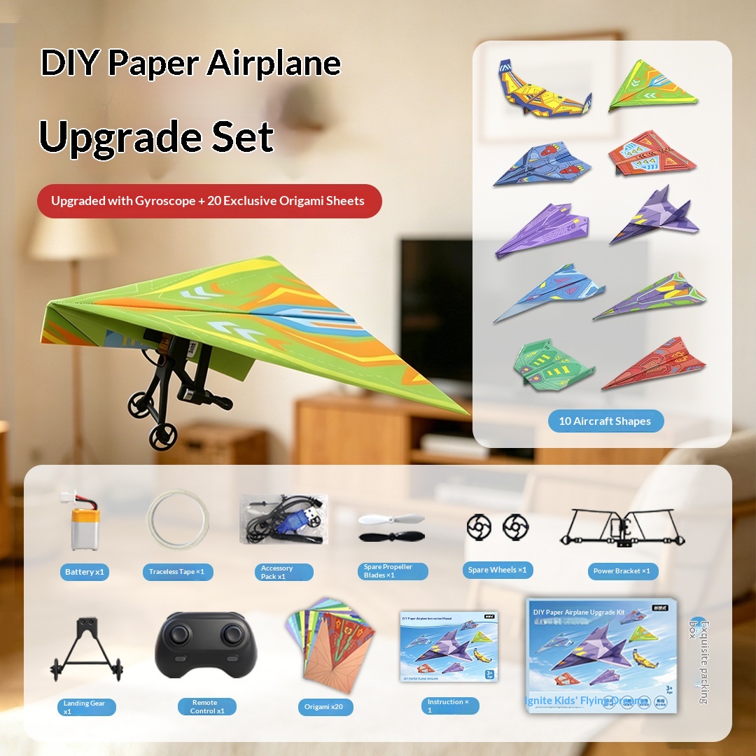 DIY-Papierflugzeug-Antriebskit – Model Kit Expert Bewertung und Preis