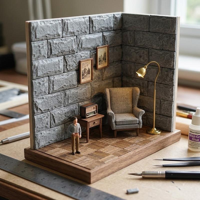 (BF06) 10 Stück Miniatur-Maßst – Model Kit Diorama Bewertung und Preis
