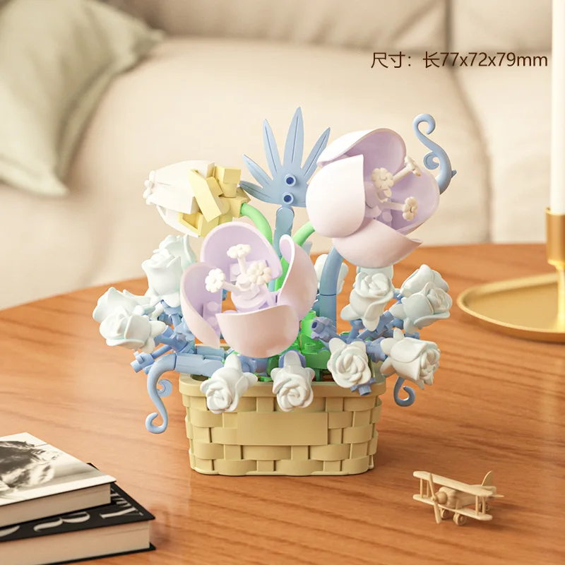 DIY MOC Topfpflanzen Rosen Son – Model Kit Expert Bewertung und Preis