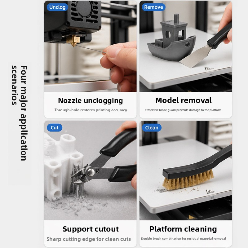 3D-Drucker Modellreinigungs-Se – Model Kit Tweezers Bewertung und Preis