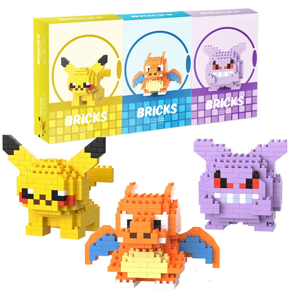 Pokemon Mikro-Bausteine Pikach – Model Kit Figure Bewertung und Preis