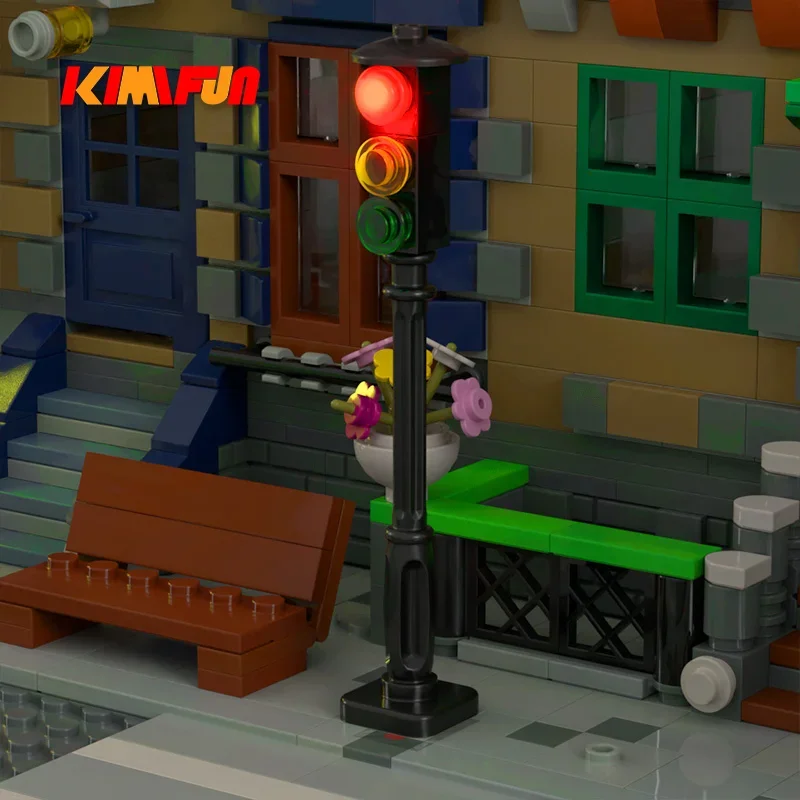 1 stücke LED MOC Straße Automa – Lego Set City Bewertung und Preis