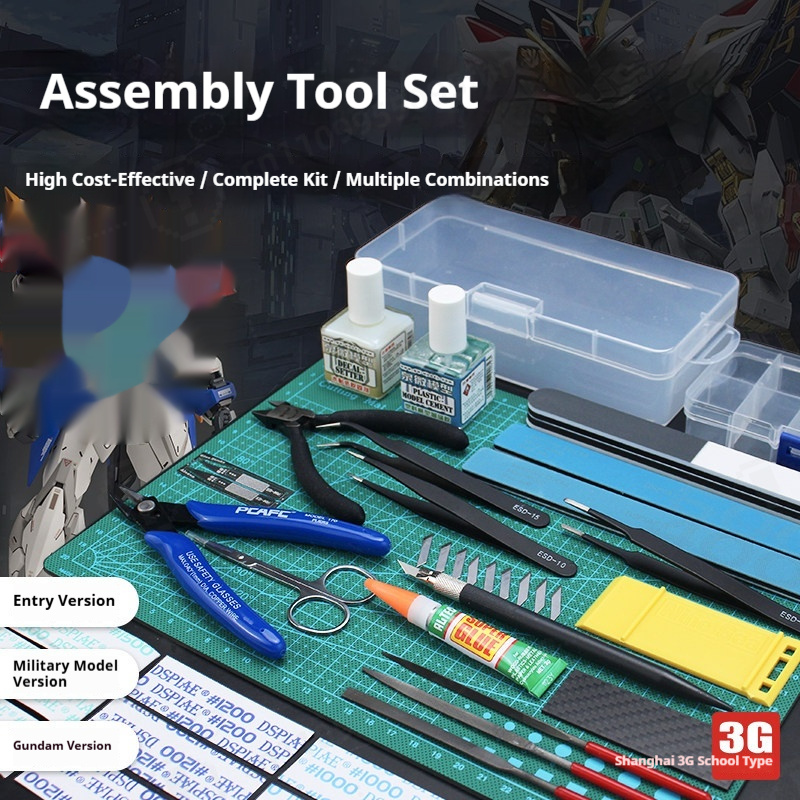 Modellbau-Werkzeugset Scharfe  – Model Kit Tweezers Bewertung und Preis
