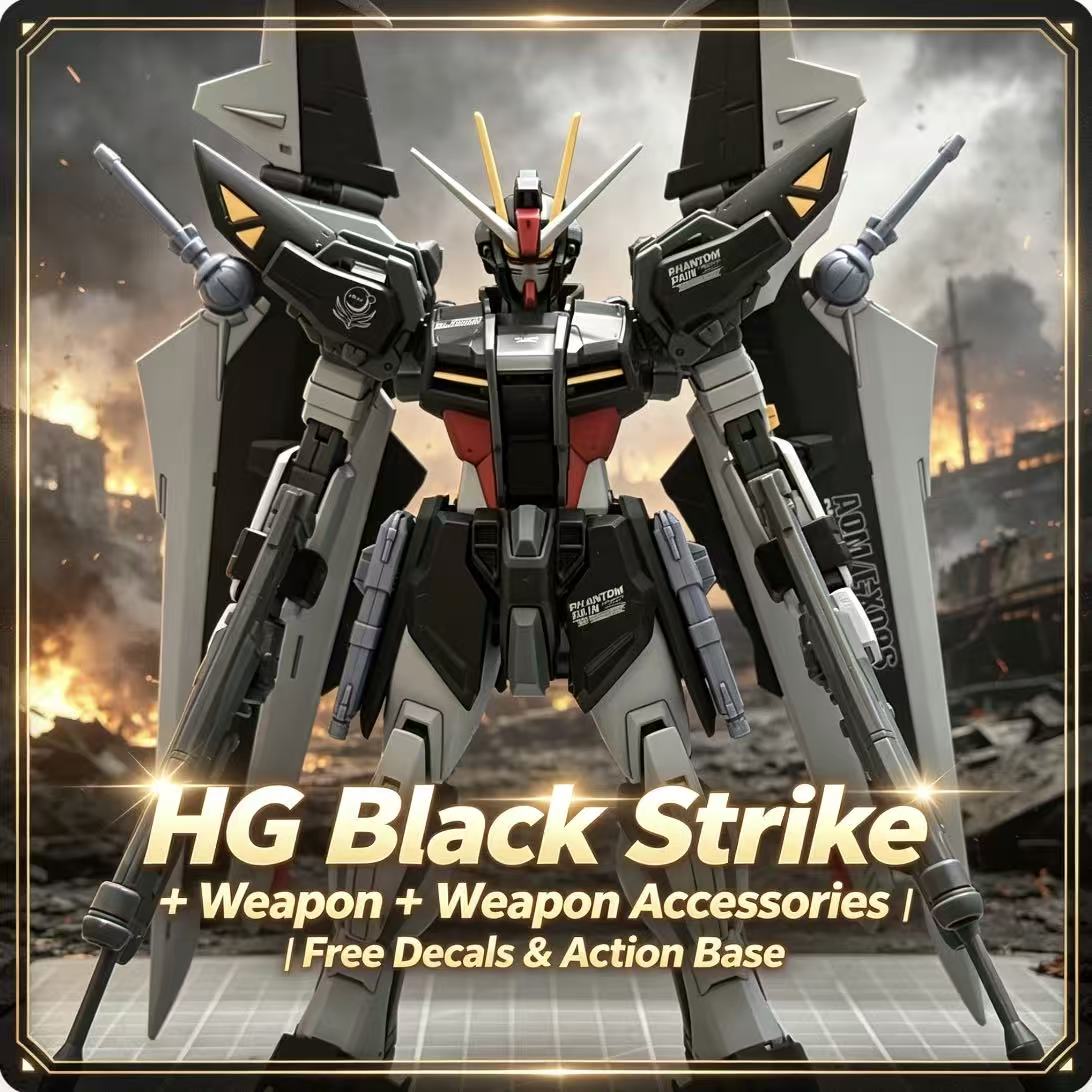 41 HG 1/144 Black Strike Mecha – Model Kit Zeus Bewertung und Preis