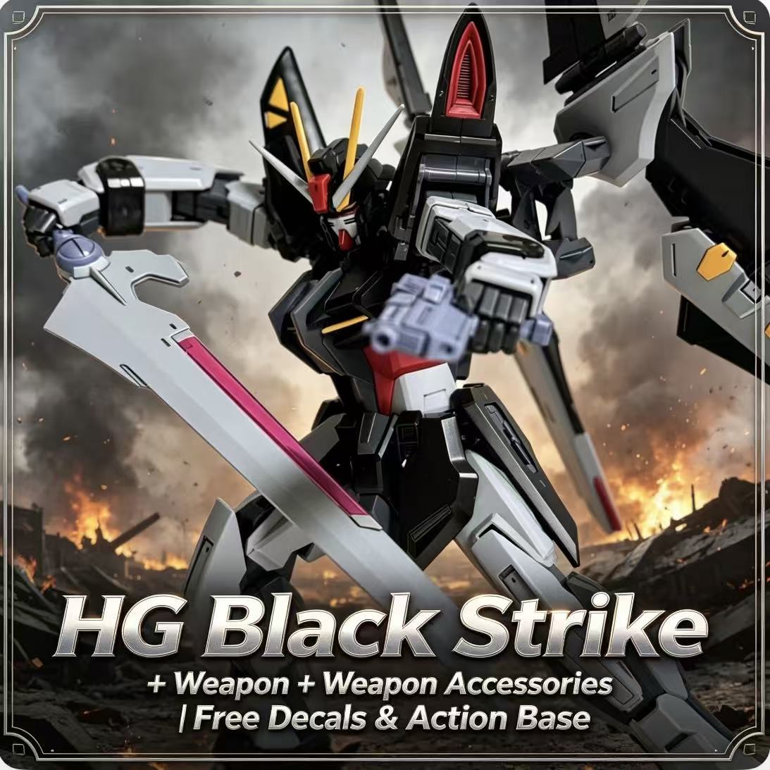 41 HG 1/144 Black Strike Mecha – Model Kit Zeus Bewertung und Preis
