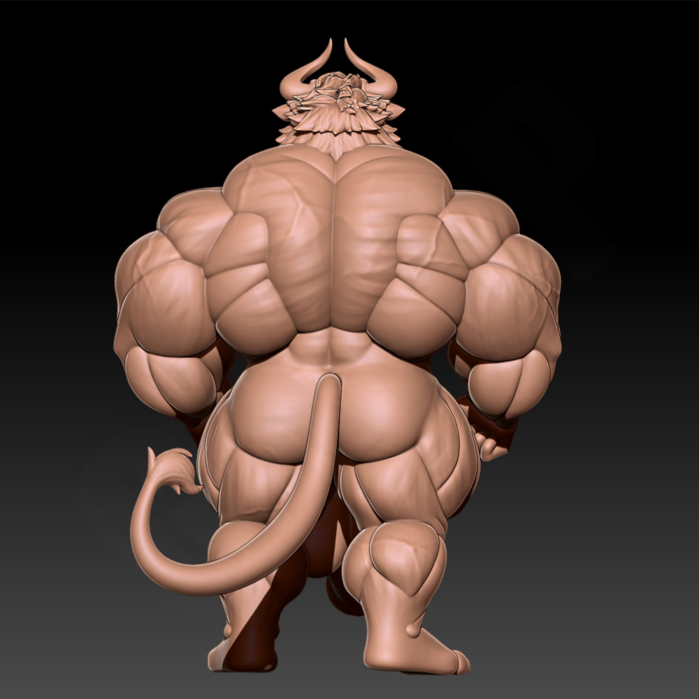 Hunky Fitness Muscle Bull, Maß – Model Kit Diorama Bewertung und Preis