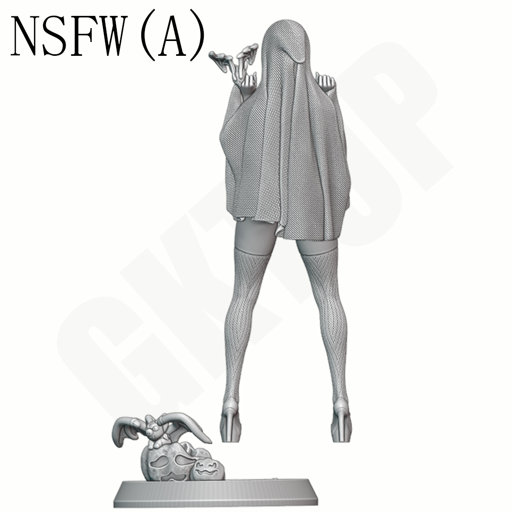 Halloween Ghost Lady, Maßstab  – Model Kit Diorama Bewertung und Preis