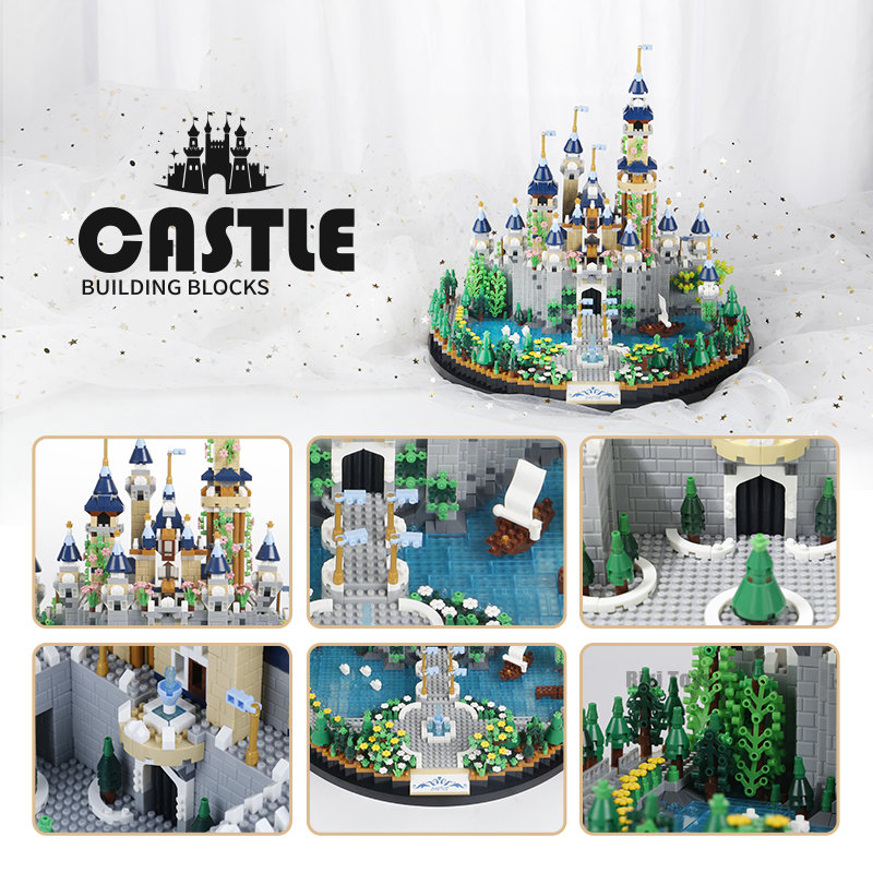 6180PCS Magie Burg Sakura Haus – Model Kit Harry Potter Bewertung und Preis