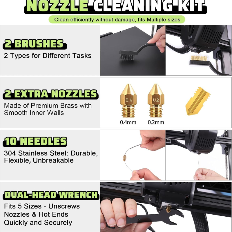 34-teiliges 3D-Drucker-Werkzeu – Model Kit Tweezers Bewertung und Preis