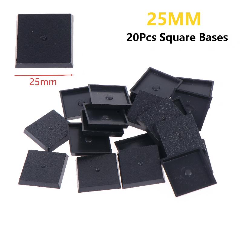 20 Stück 25mm Quadratische Gra – Model Figure Base Bewertung und Preis