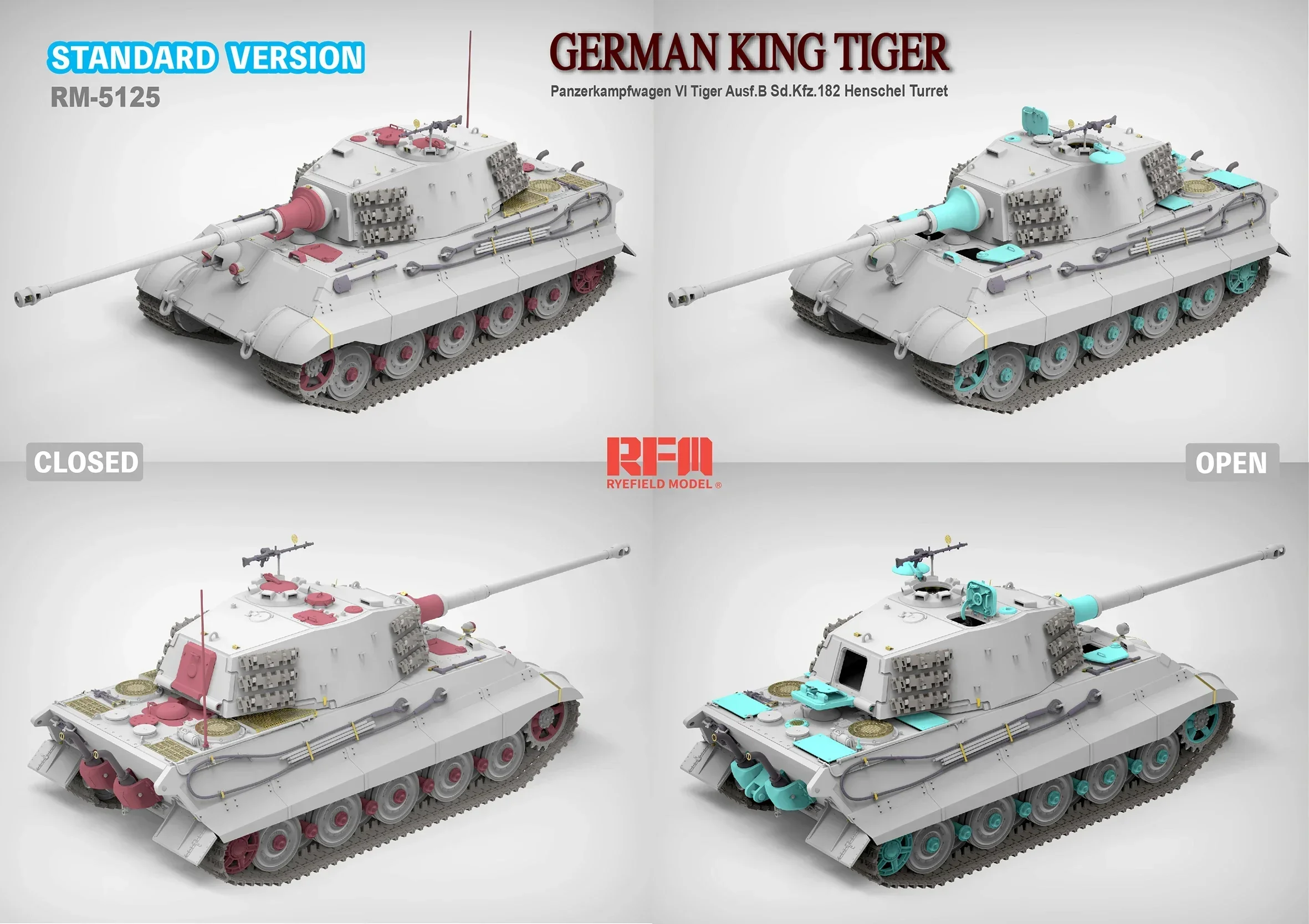 Ryefield Plastikmodellbausatz  – Model Kit Tank Bewertung und Preis