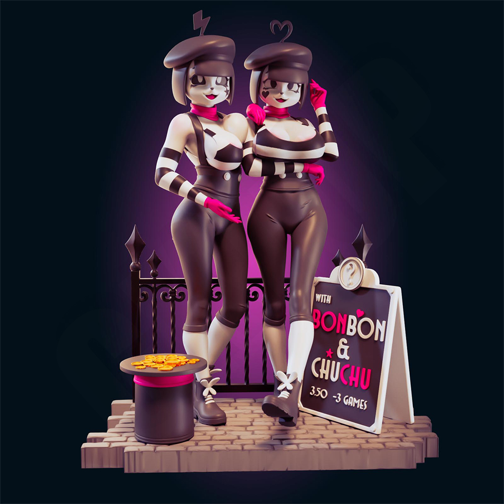 Twin Beauties Resin-Figurenmod – Model Kit Diorama Bewertung und Preis