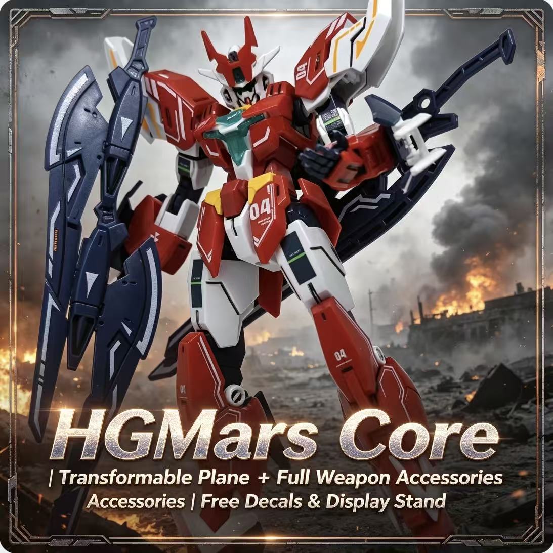 008A HG 1/144 Mars Core Warrio – Model Kit Zeus Bewertung und Preis